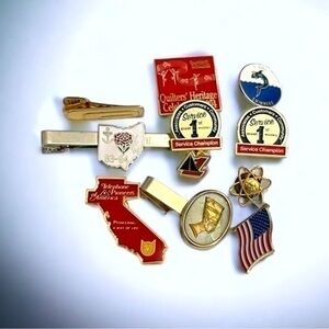 Pin & Tie Tac Set